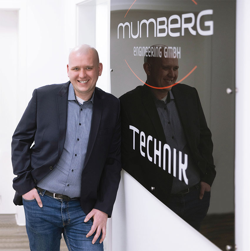 Dennis Mumberg ist  zweiter Geschäftsführer der Mumberg Engineering GmbH